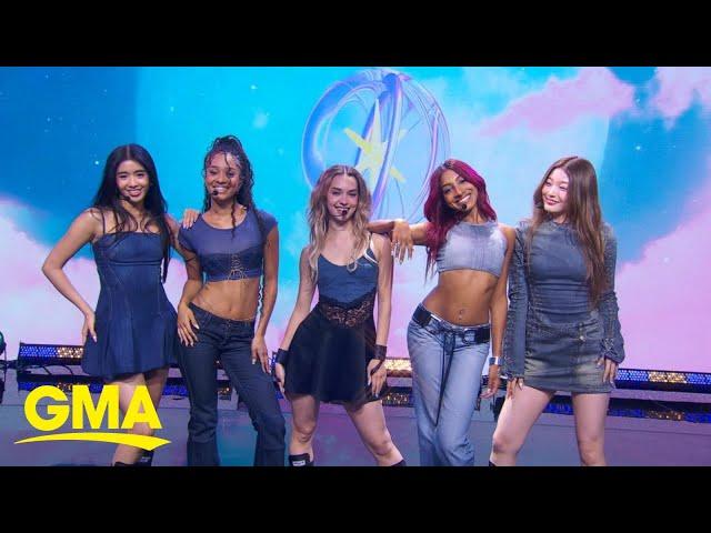 Katseye performs 'Touch' on 'GMA'