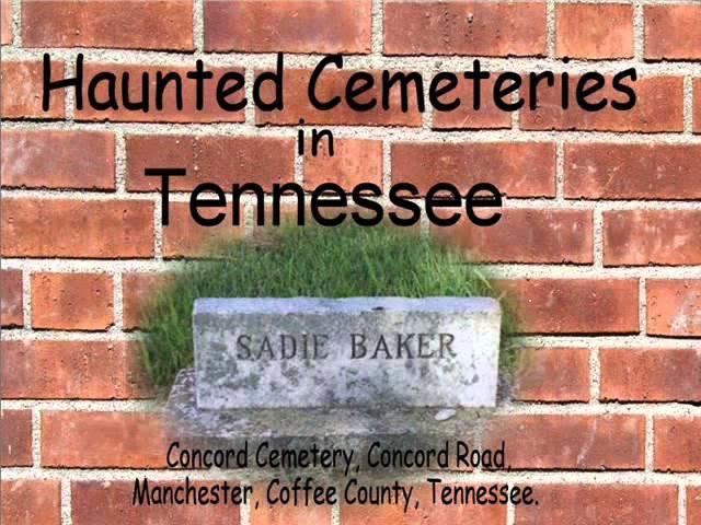 Message on the Wall - Haunted Cemeteries in Tennessee