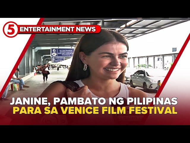 Entertainment News | #LavenderFieldTV5 Star Janine, pupuntang Italy para sa Venice Film Festival!