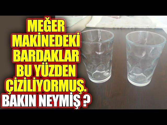 Meğer Makinedeki Bardaklar Bu Yüzden Çiziliyormuş ! Bakın Neymiş ?