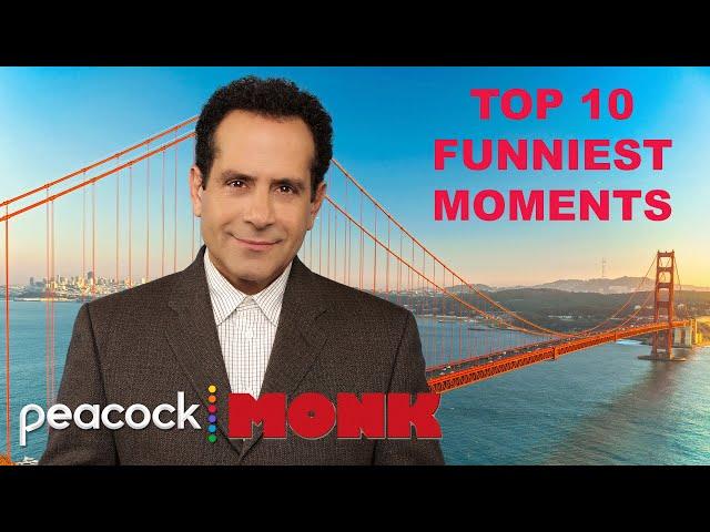 Top 10 Funniest Monk Moments | Monk