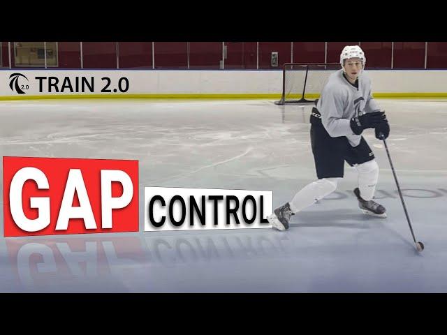 Gap control for Defense in Hockey