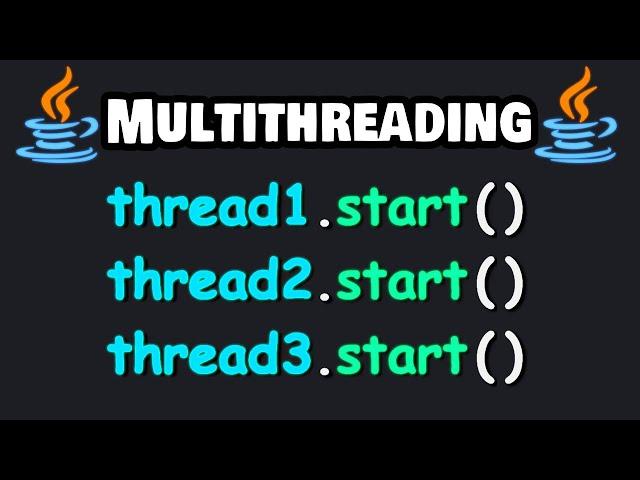 Learn Java MULTITHREADING in 8 minutes! 