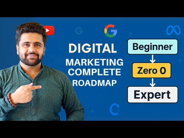 Digital Marketing Kaise Start Karein?  Zero to Expert Roadmap | Sahil Khanna