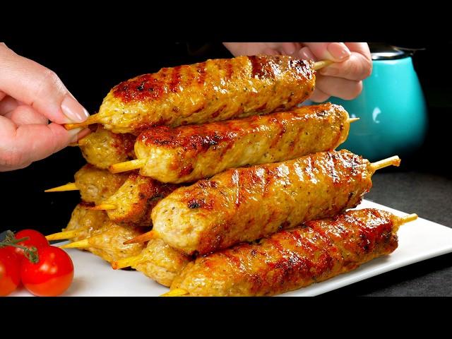  God, how delicious! The secret to delicious kebabs! The chef taught me this trick!