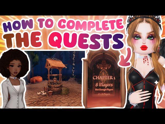 HOW TO COMPLETE THE LANA LORE QUESTS IN THE NEW DRESS TO IMPRESS UPDATE! (Full Quest Guide)