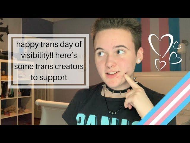 small trans & nonbinary creators to love for tdov !