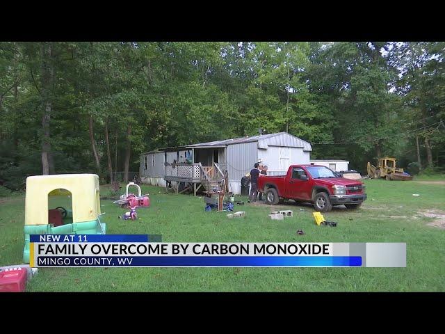 Mingo County family found unconscious due to carbon monoxide fumes