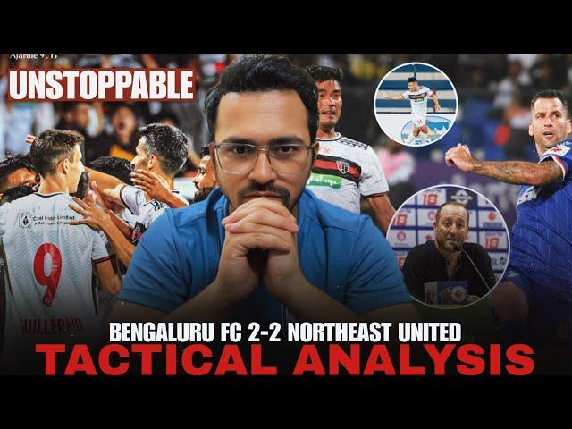 Bengaluru FC vs Northeast United Thrilling 2-2 Draw | Tactical Breakdown | Ajaraie's Record #ISL2024