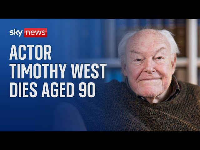 Actor Timothy West dies peacefully in sleep aged 90