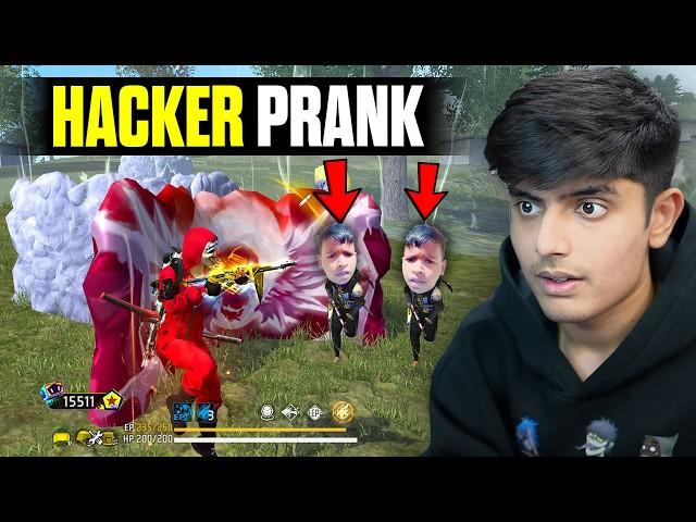 FAKE AJJUBHAI HACKER PRANK | GARENA FREE FIRE