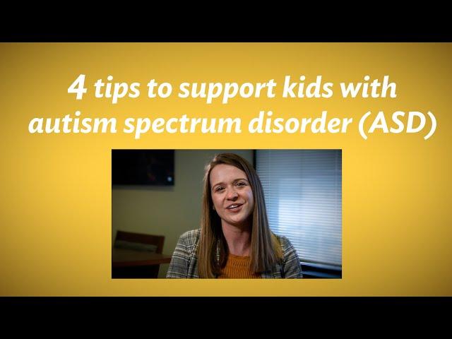 Rogers Behavioral Health therapist provides tips to support children with autism spectrum disorder