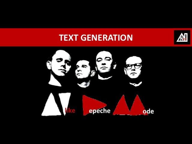 Text Generation (AI like Depeche Mode song)