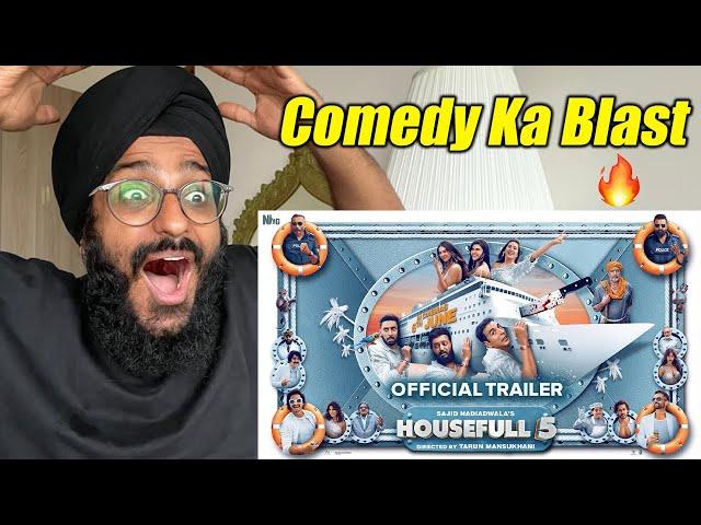 Housefull 5 Trailer Reaction | Akshay Kumar | Abhishek B | Sajid N | Parbrahm Singh