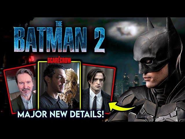 THE BATMAN 2 - New MAJOR Details on Part 2 Plot + Huge SCARECROW News!!