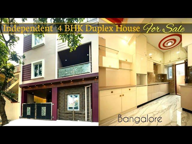 Beautiful 4bhk Duplex House | For Sale In Bangalore | East Facing Door | Olives Vlog |