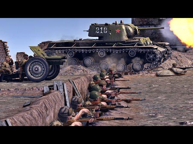 Stalingrad Line Defense Battle - Summer 1942