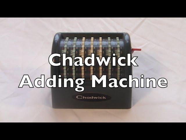 Chadwick adding machine Review / HowTo