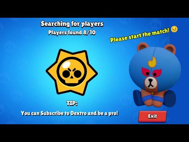 Longest Matchmaking Ever in Brawl Stars! | Dextro Gaming