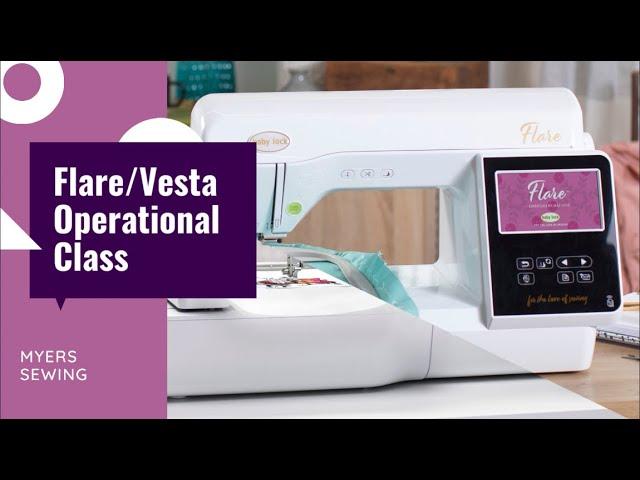 Hot & Popular: Baby Lock Flare & Vesta Tutorial