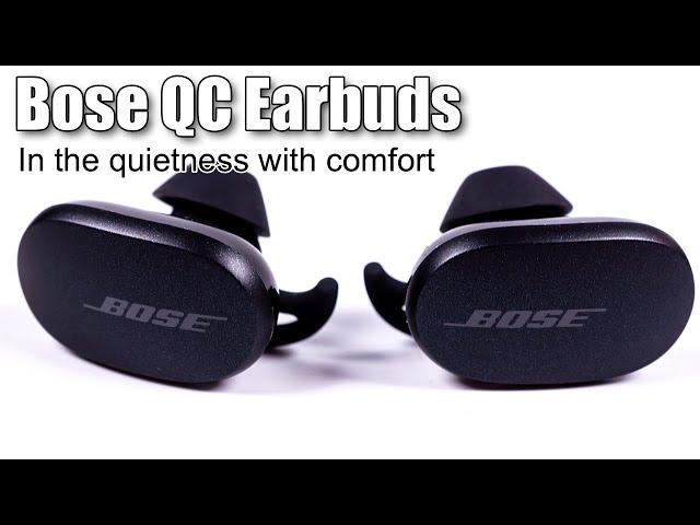 Bose QuietComfort Earbuds true wireless earphones review