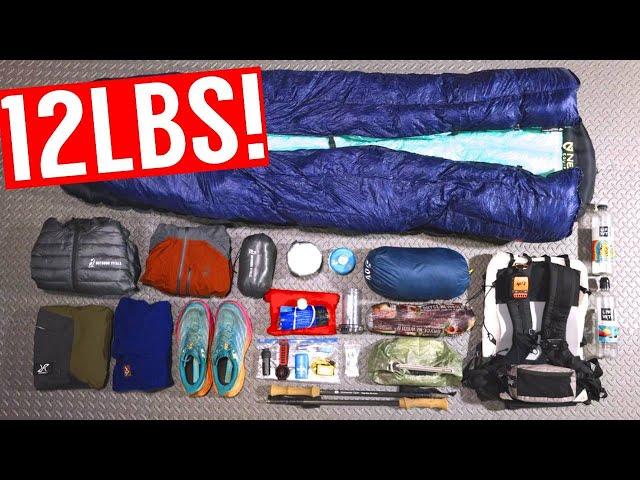 Lightweight Backpacking Gear List!