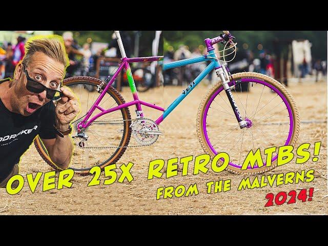 25X Retro Bikes from Malverns 2024!