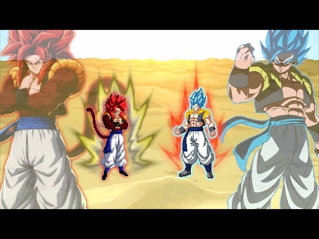 [KOF Mugen] Super Gogeta 4 VS. Gogeta Blue 2