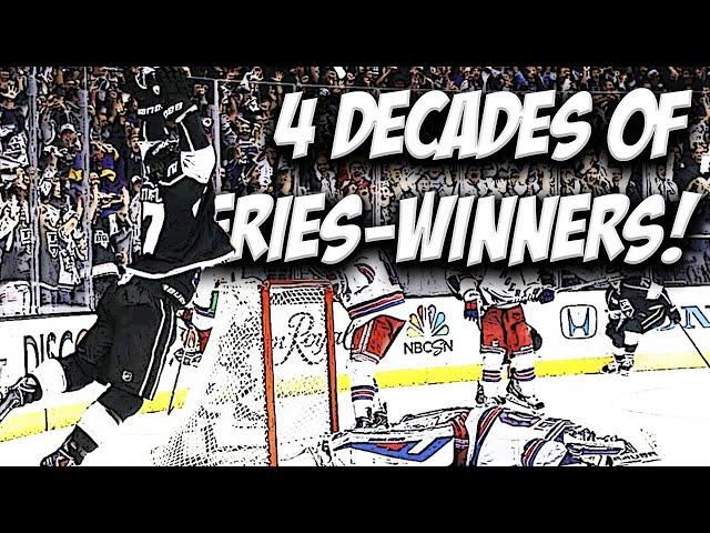 NHL Series-Winning Overtime Goals [1980-2023]