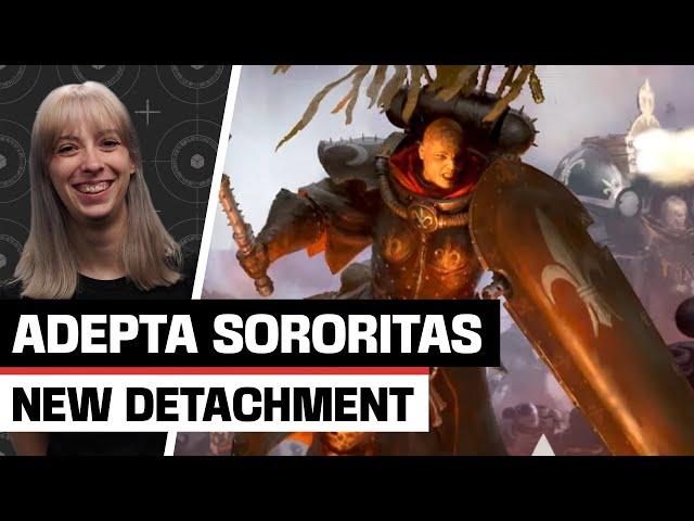 New Adepta Sororitas Detachment First Look! | Warhammer 40K Grotmas Calendar