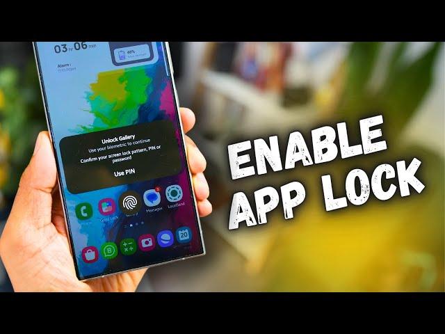 Awesome Trick - How to Lock Apps & Folders on Samsung Galaxy Phones / Android Phones !