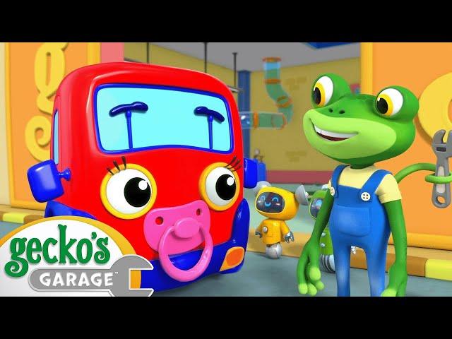 Don’t Throw It… Fix Up and Fly It! | Baby Truck | Gecko's Garage | Kids Songs