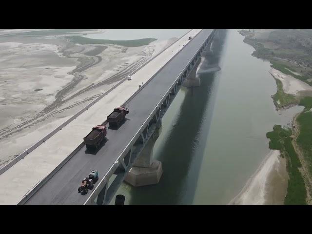 Main bridge of Padma Multipurpose Bridge constructed by China Railway Major Bridge Engineering Group