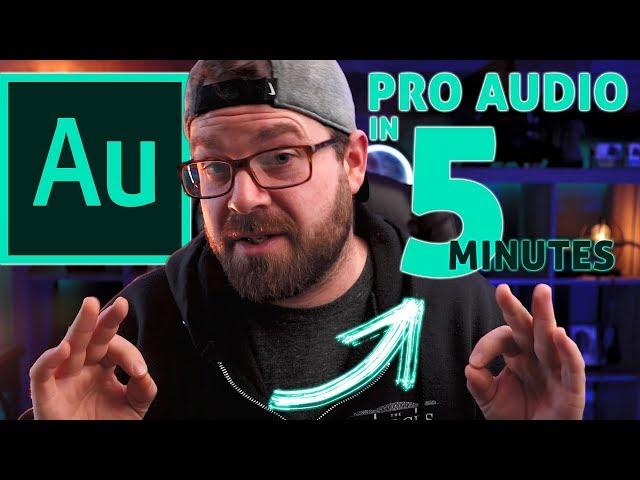 Mastering Your Audio in Under 5 Minutes | Adobe Audition Tutorial - Get the best sound quality