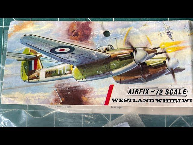 I build the very vintage Airfix Whirlwind from their 1958 tooling.