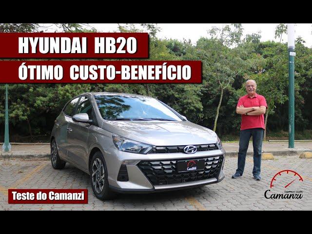 Hyundai HB20 2023 tem uma das melhores relações custo-benefício do segmento - Teste do Camanzi