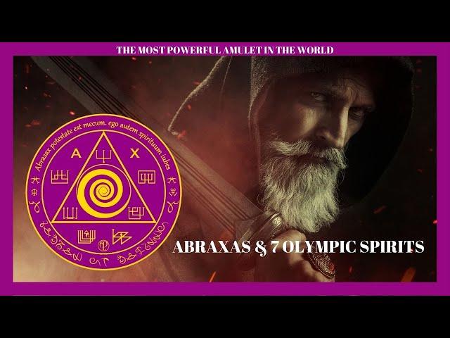 [ABRAXAS] | TALISMAN | AMULET with the 7 Olympic Spirits - The Most Powerful