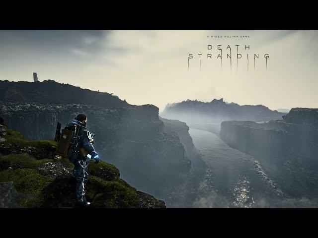 [4K] Death Stranding - Relaxing Walking in the Rain