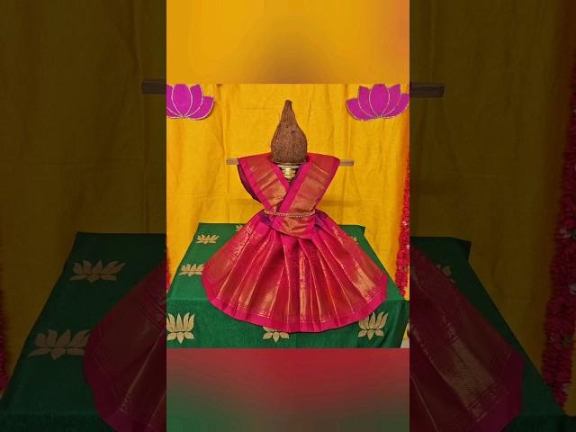 Varalakshmi pooja decoration | ammavari alankarana | varalakshmi vratham #shorts