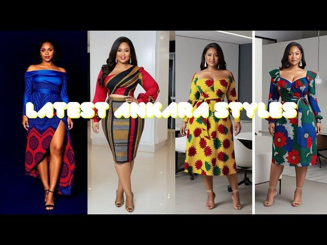 Latest Ankara Styles 2024 2025 African print dresses #ankara #fashion