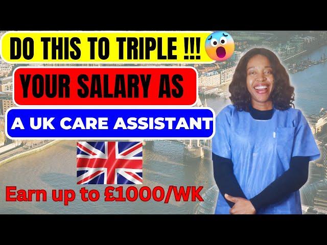 How to Triple your Salary as a Care Assistant I High Paying UK Agencies I #carerjobs #careassistant