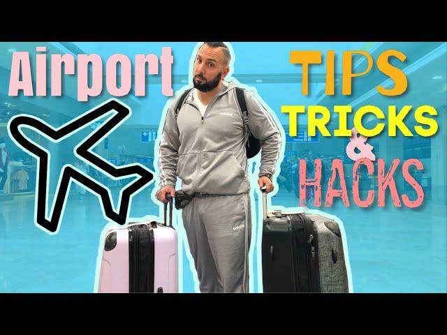 AIRPORT Tips and Tricks - Flying Travel Hacks ️