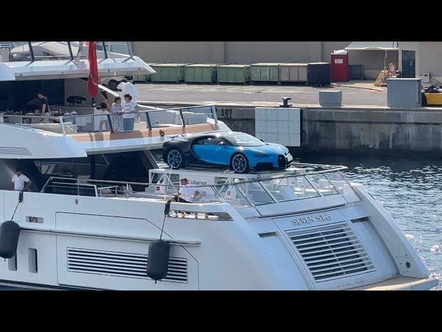 SUPERYACHTS LEAVING AT MONACO PORT HERCULES AFTER THE F1  GRAND PRIX 2024 @emmansvlogfr