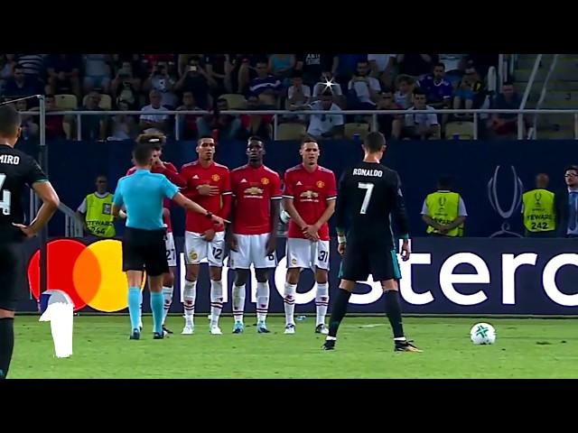 Cristiano Ronaldo ► All Free Kicks Attempts 2017/2018