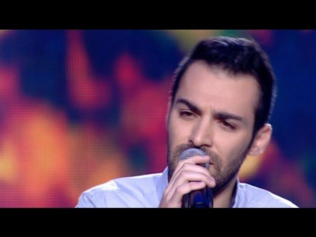 Κώστας Αγέρης - Tην πατρίδα μου έχασα | The Voice of Greece - The Blind Auditions (S02E02)