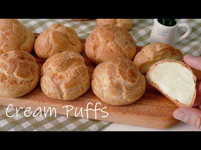 How to make  Perfect Cream puff (easy home baking recipes)