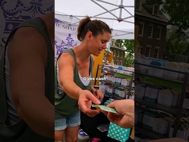 I bought a cupcake then THIS happened ️