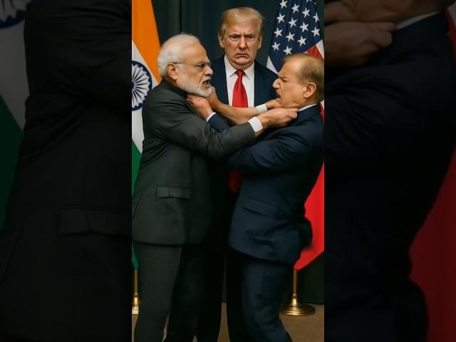 Indian PM Modi vs Pakistani PM Shahbaz sharif and Donal trump #india  #pakistan #indiavspakistan