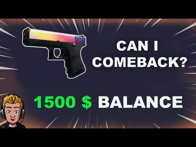 CAN I COME BACK FROM 1500$ LOSS? FIND OUT!