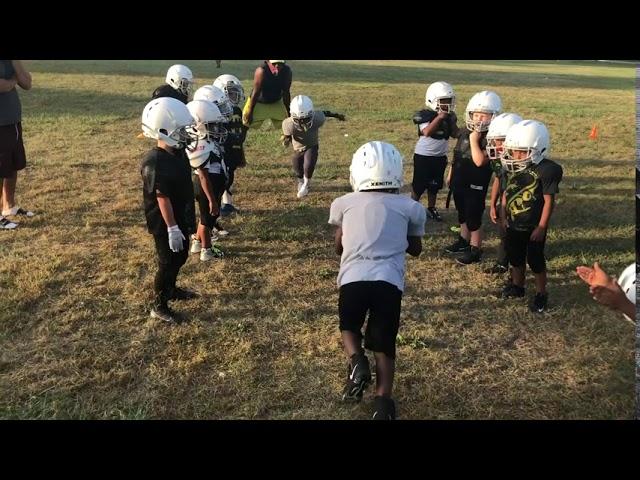 First day of pads 2020 (Tackling Drill) 6U-8U Michigan Youth Football